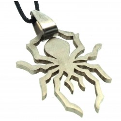 Stainless Steel Spider Pendant